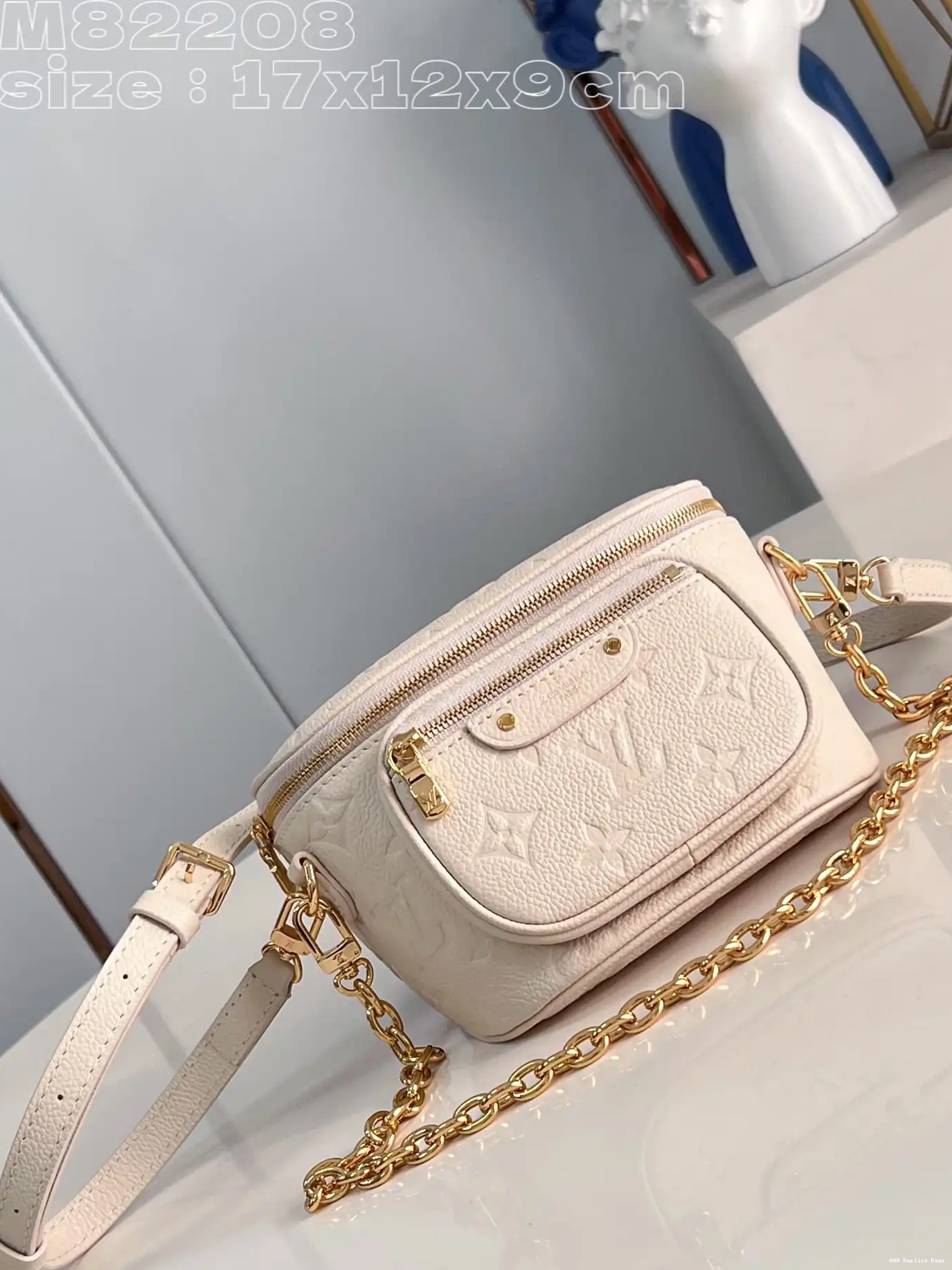 Aaa replica bags BUMBAG-17-12-9.5CM LOUIS MINI VUITTON 0515
